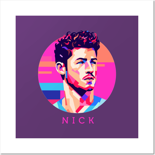 Nick Jonas Wall Art by aphian